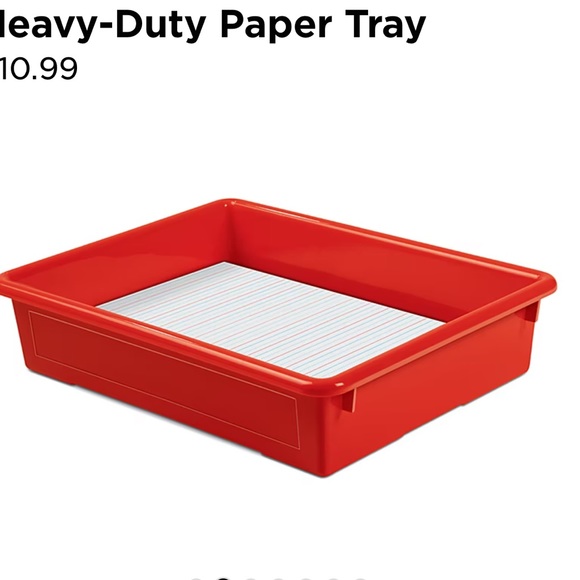 Storage & Organization 5 Heavyduty Paper Tray Classroom Storage Teacher Organization Poshmark